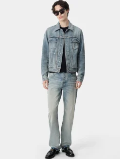 AMIRI Denim<RELEASED HEM STRAIGHT JEAN Antique Indigo
