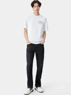 AMIRI Denim<RELEASED HEM STRAIGHT JEAN Vintage Black