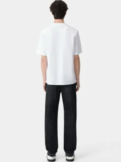 AMIRI Denim<RELEASED HEM STRAIGHT JEAN Vintage Black