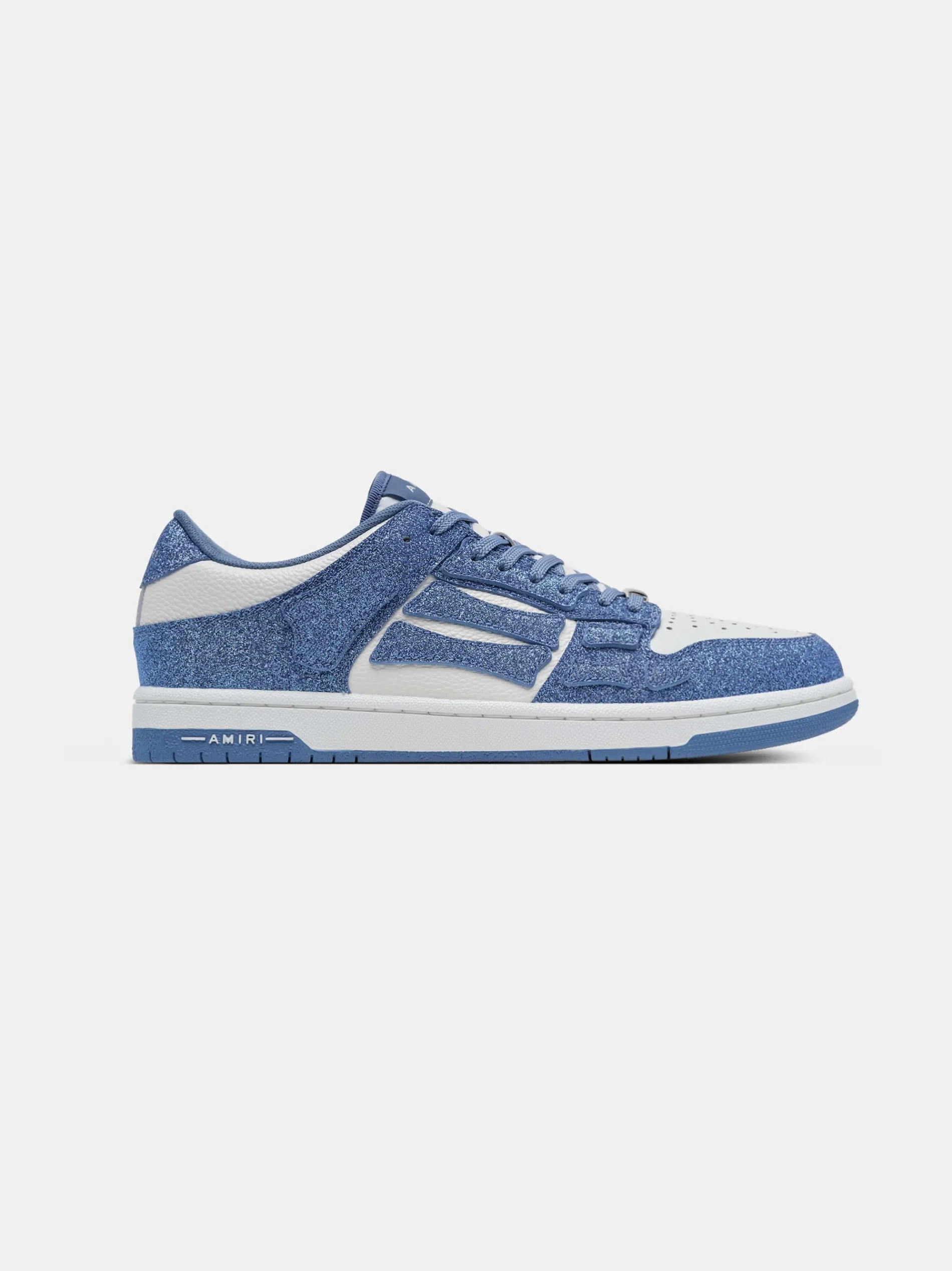 AMIRI Sneakers|Sneakers<SHIMMER SKEL-TOP LOW White Blue