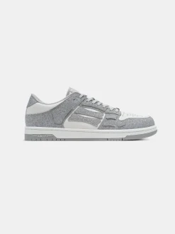 AMIRI Sneakers|Sneakers<SHIMMER SKEL-TOP LOW White Silver