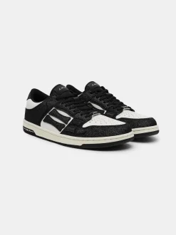 AMIRI Sneakers|Sneakers<SHIMMER SKEL-TOP LOW BLACK