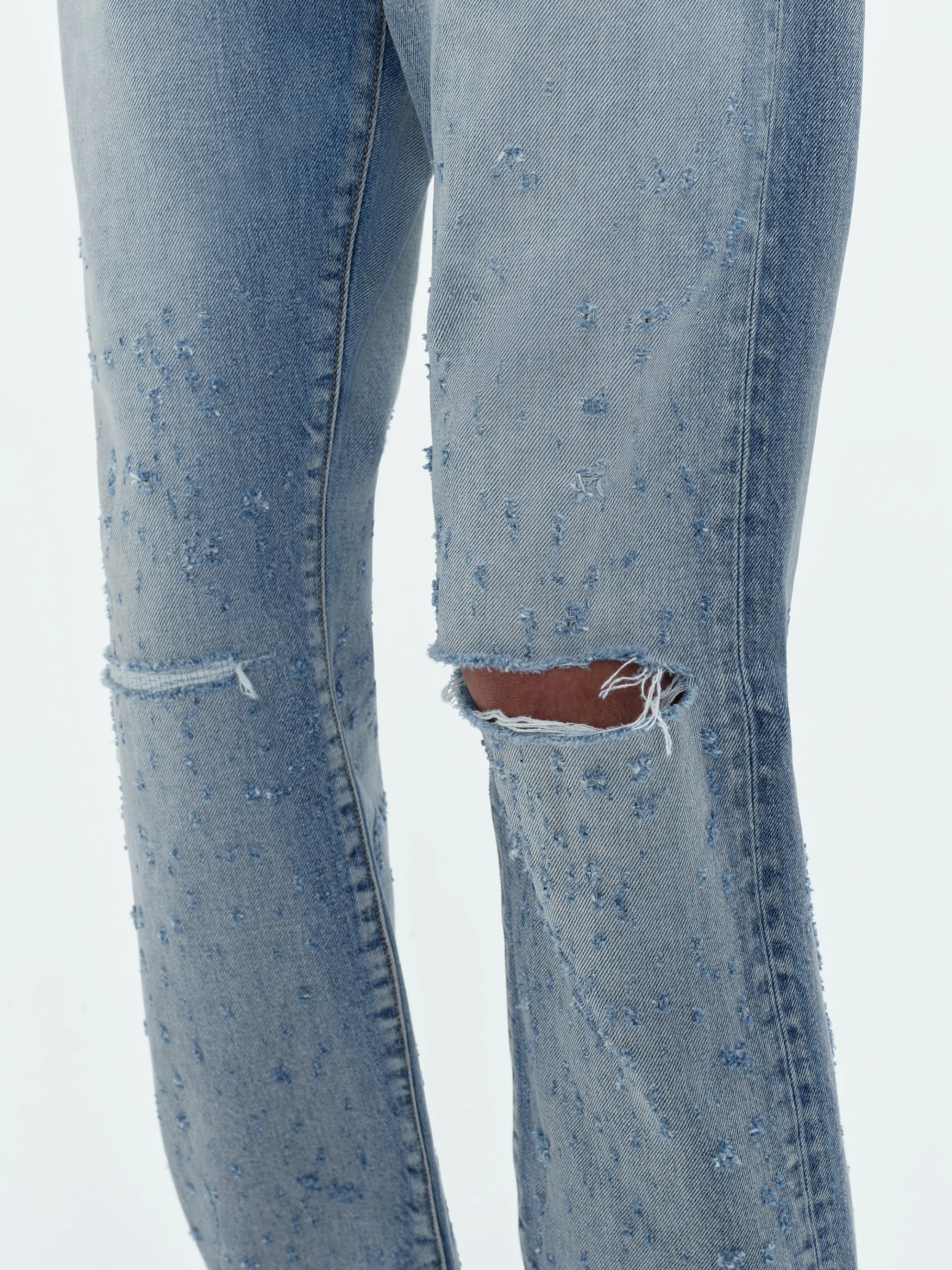 AMIRI Denim<SHOTGUN STRAIGHT JEAN Antique Indigo