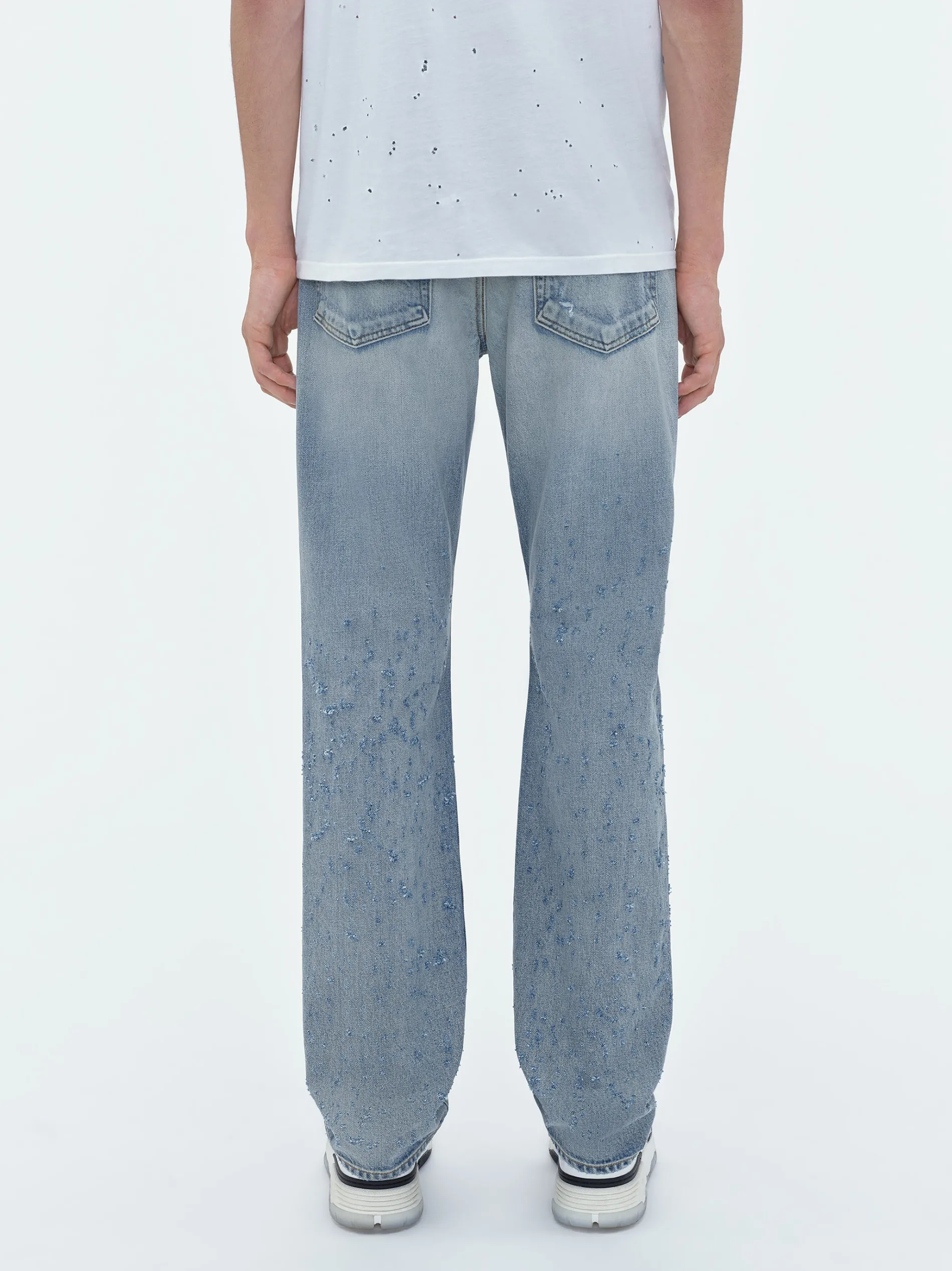 AMIRI Denim<SHOTGUN STRAIGHT JEAN Antique Indigo