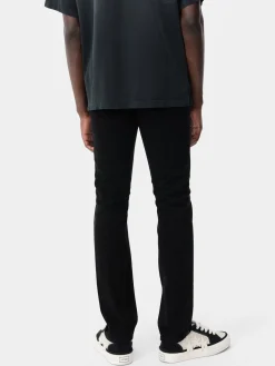AMIRI Denim<SLASH SLIM JEAN BLACK OD