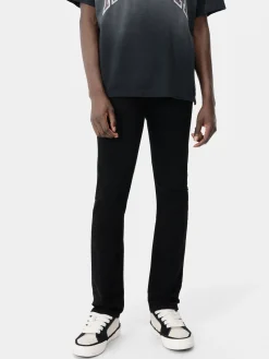 AMIRI Denim<SLASH SLIM JEAN BLACK OD