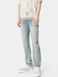 AMIRI Denim<SLASH SLIM JEAN Antique Indigo