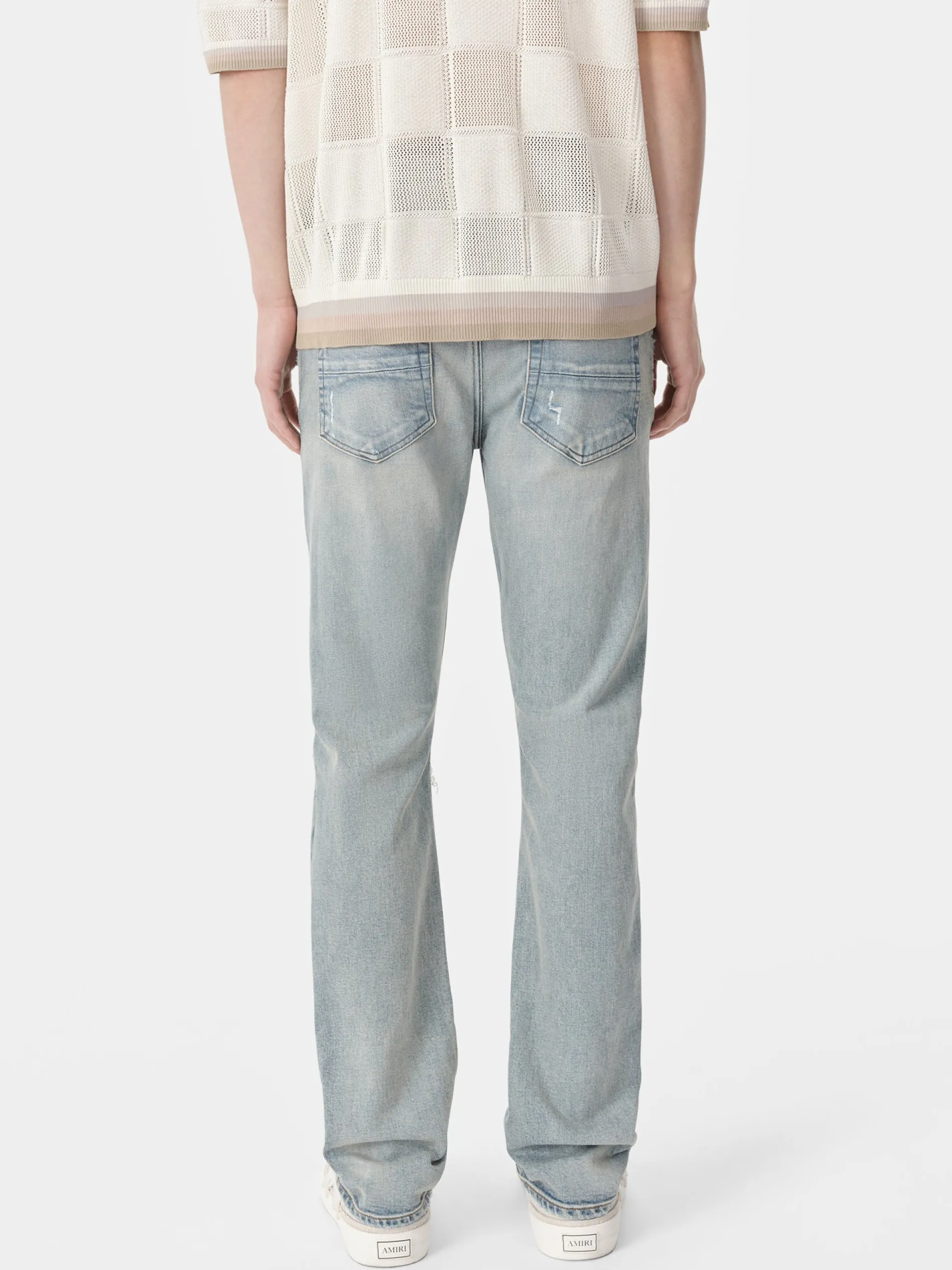 AMIRI Denim<SLASH SLIM JEAN Antique Indigo