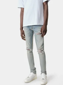AMIRI Denim<SNAKE MX1 JEAN Antique Indigo