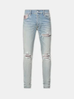 AMIRI Denim<SNAKE MX1 JEAN Antique Indigo