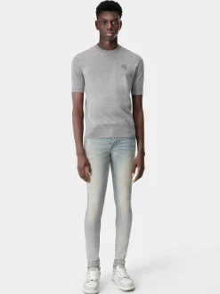 AMIRI Denim<Stack Jean Antique Indigo