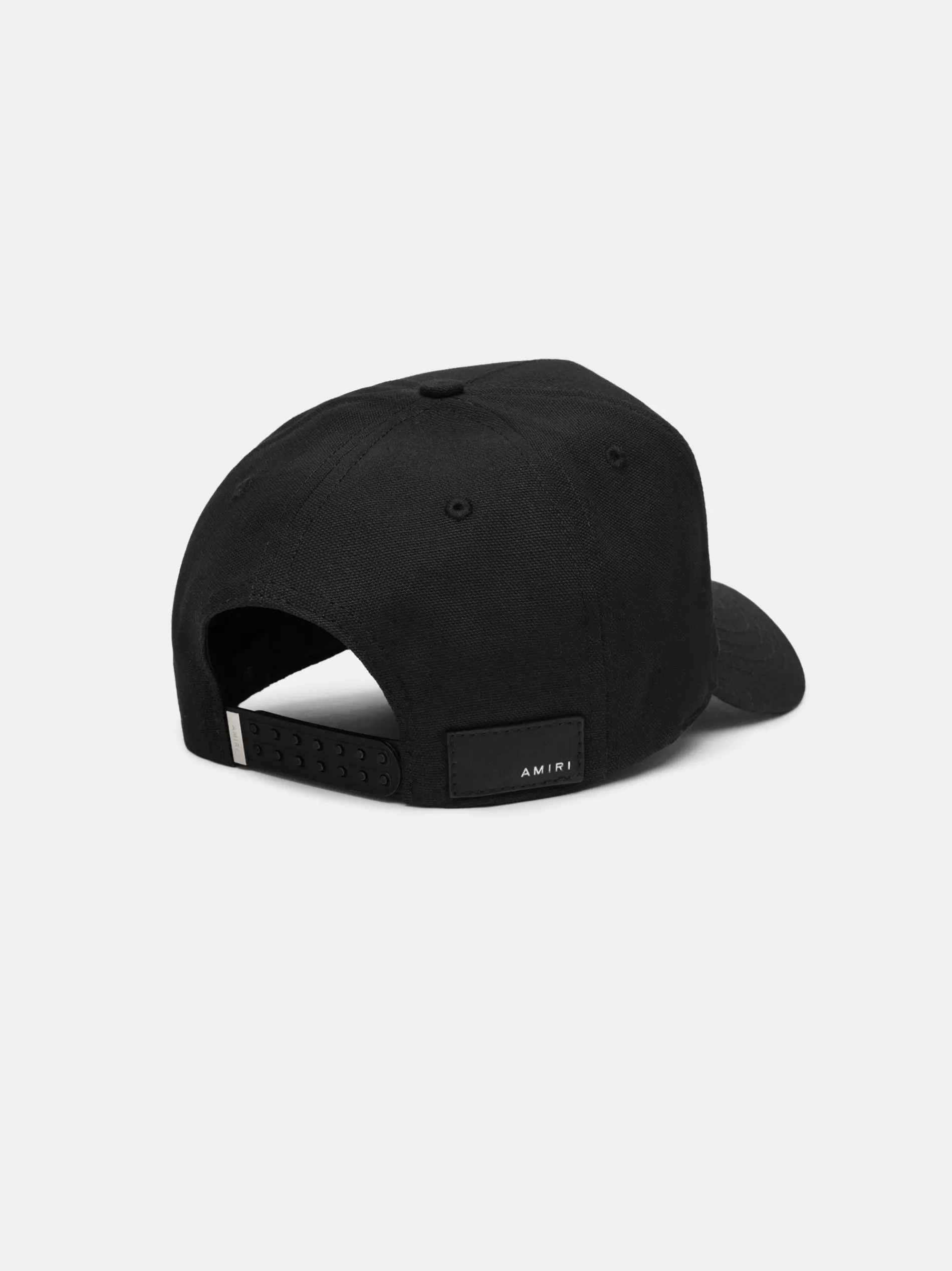 AMIRI Hats|Hats<STAGGERED CANVAS HAT BLACK
