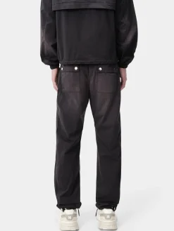 AMIRI Pants<SUN FADED MA TRACK PANT BLACK