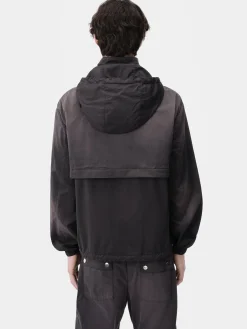 AMIRI Outerwear<SUNFADED MA WINDBREAKER BLACK