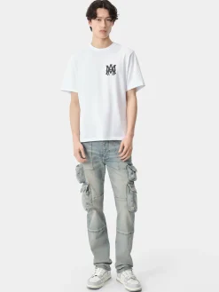 AMIRI Denim<TACTICAL CARGO Antique Indigo