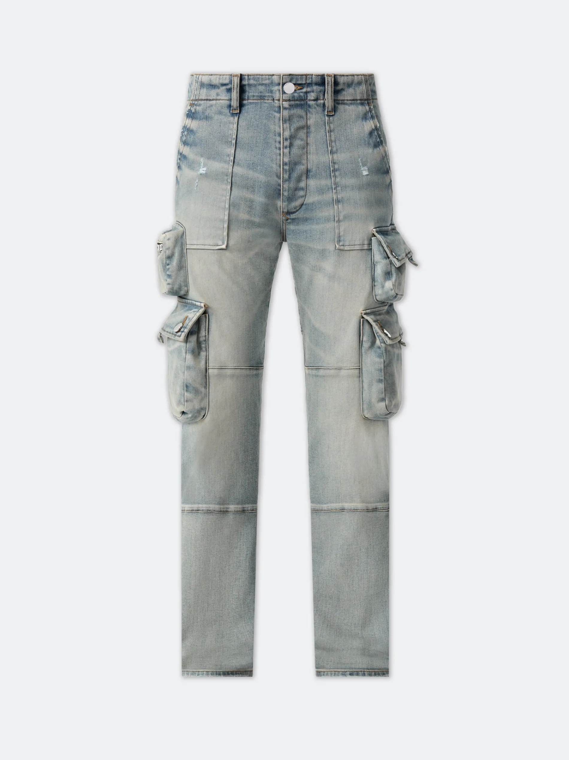 AMIRI Denim<TACTICAL CARGO Antique Indigo