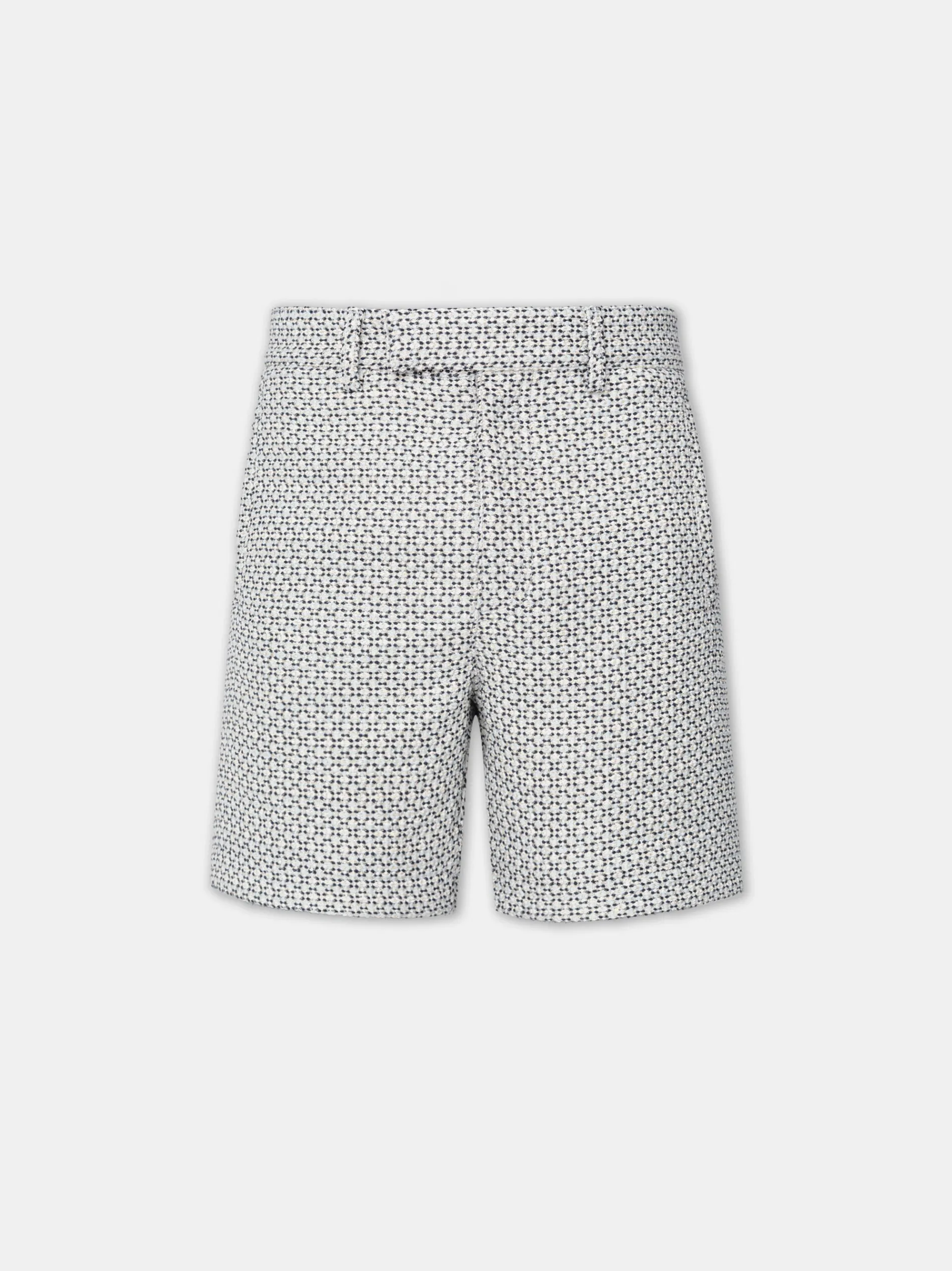AMIRI Shorts & Sweatpants<TWEED FLAP POCKET PULL ON SHORT Cerulean