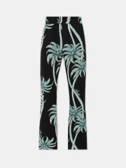 AMIRI Pants<TWISTED PALMS TAPESTRY PANT BLACK
