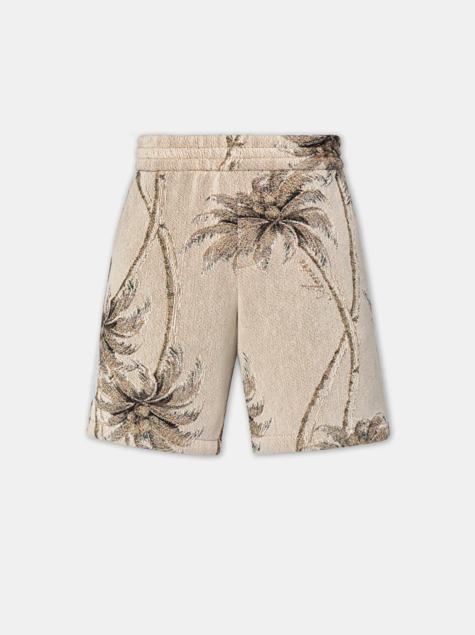 AMIRI Shorts & Sweatpants<TWISTED PALMS TAPESTRY SHORT Alabaster