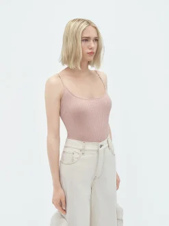 AMIRI Knitwear<VERTICAL TANK TOP Cork