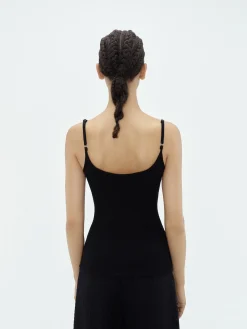 AMIRI Knitwear<VERTICAL TANK TOP BLACK