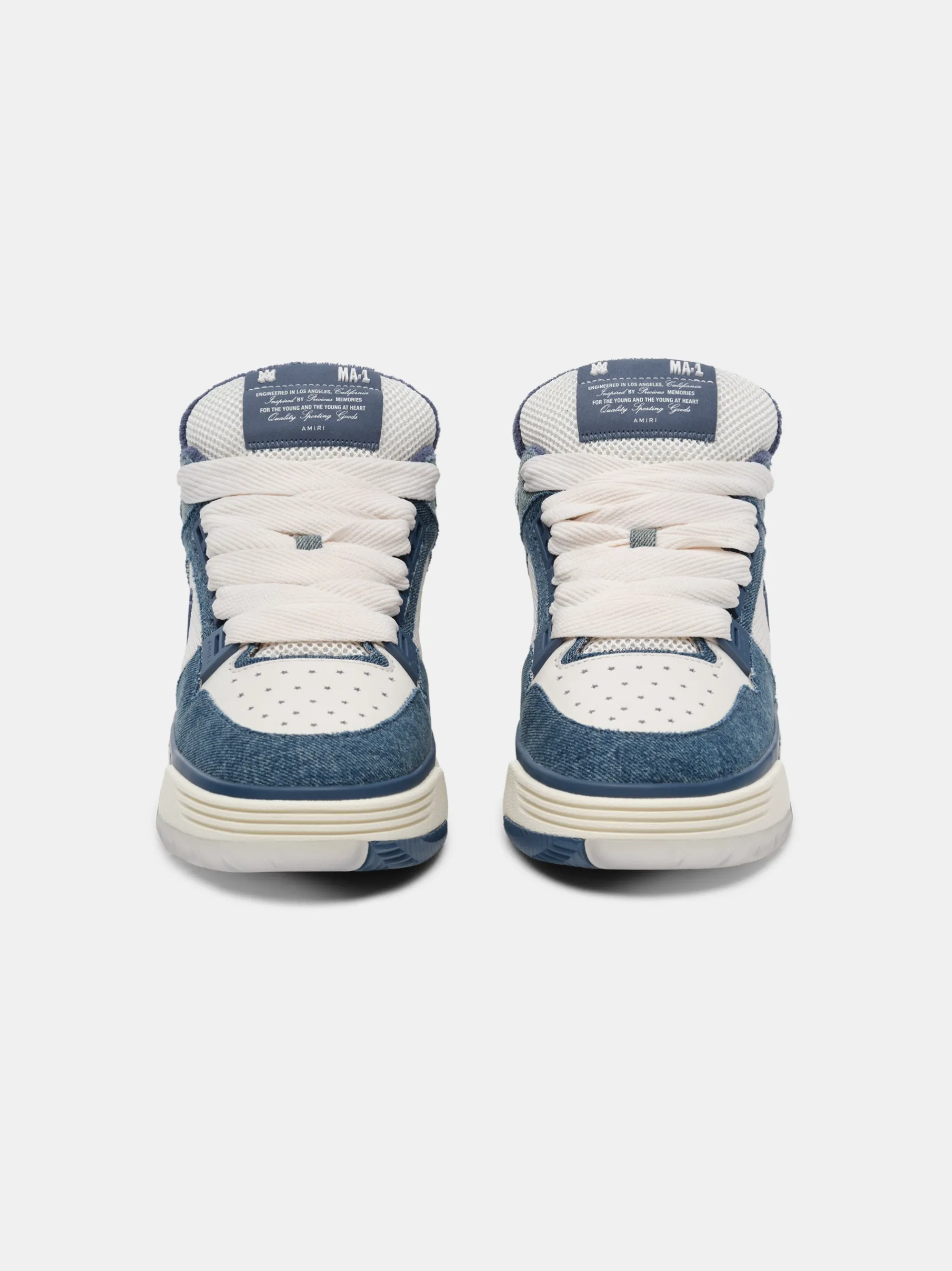 AMIRI Sneakers|Sneakers<VINTAGE DENIM MA-1 WASHED INDIGO
