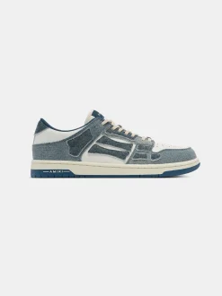 AMIRI Sneakers|Sneakers<VINTAGE DENIM SKEL-TOP LOW Slate Blue
