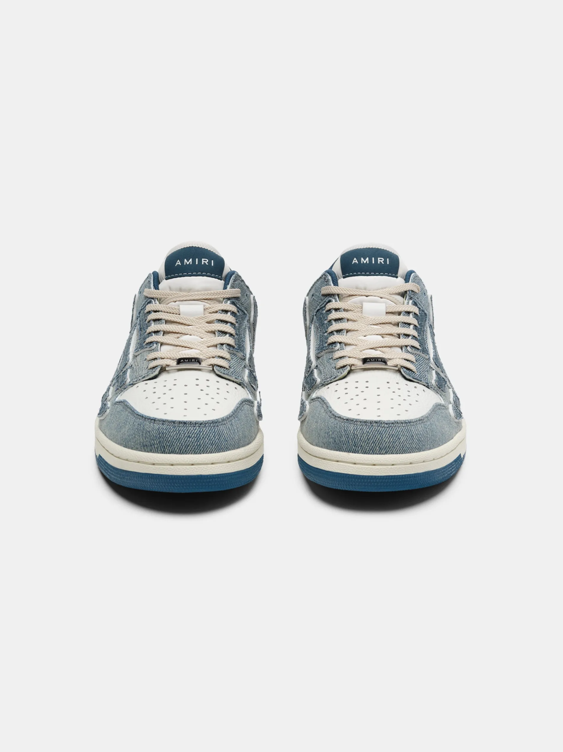 AMIRI Sneakers|Sneakers<VINTAGE DENIM SKEL-TOP LOW Slate Blue