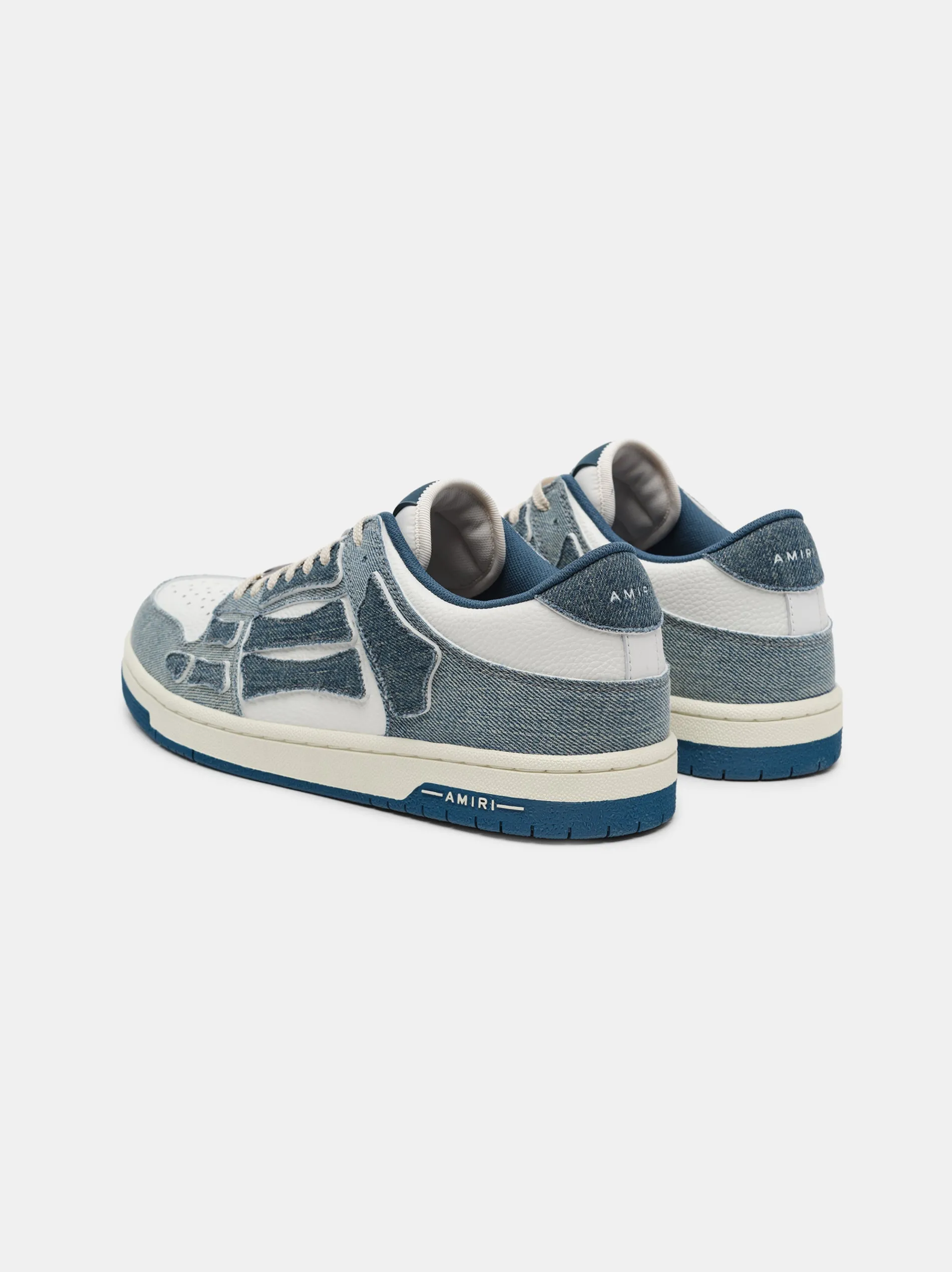 AMIRI Sneakers|Sneakers<VINTAGE DENIM SKEL-TOP LOW Slate Blue