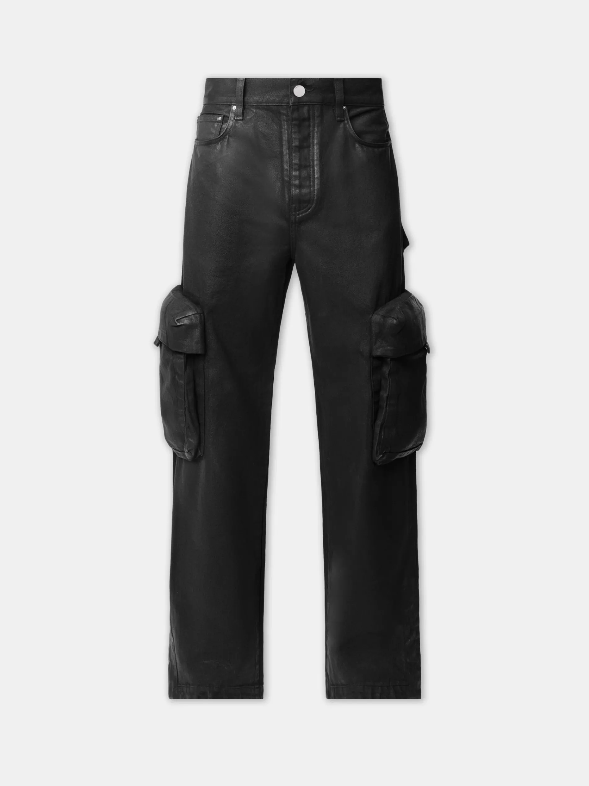 AMIRI Denim<WAX M65 BAGGY CARGO BLACK OD