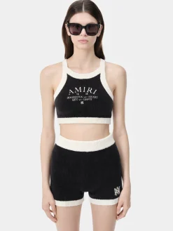 AMIRI Knitwear|Tees<WOMEN'S ARTS DISTRICT TANK BLACK