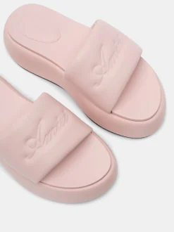 AMIRI Sandals|Sandals<WOMEN'S SCRIPT PLATFORM SANDAL Pink