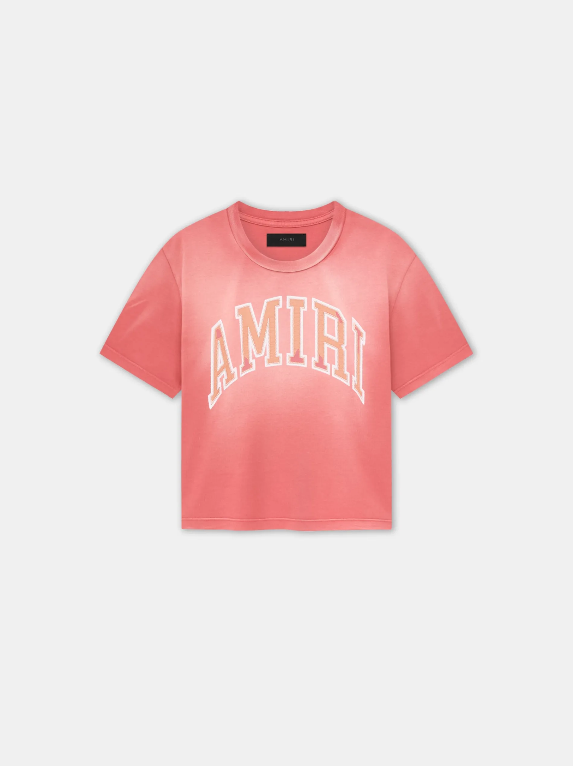 AMIRI Tees|Jersey<WOMEN'S VINTAGE BABY TEE Flamingo Pink