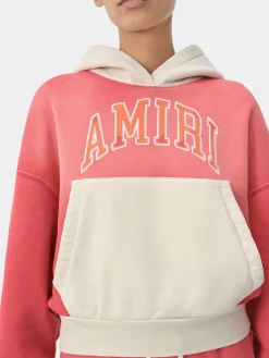 AMIRI Sweatshirts|Jersey<WOMEN'S VINTAGE HOODIE Flamingo Pink