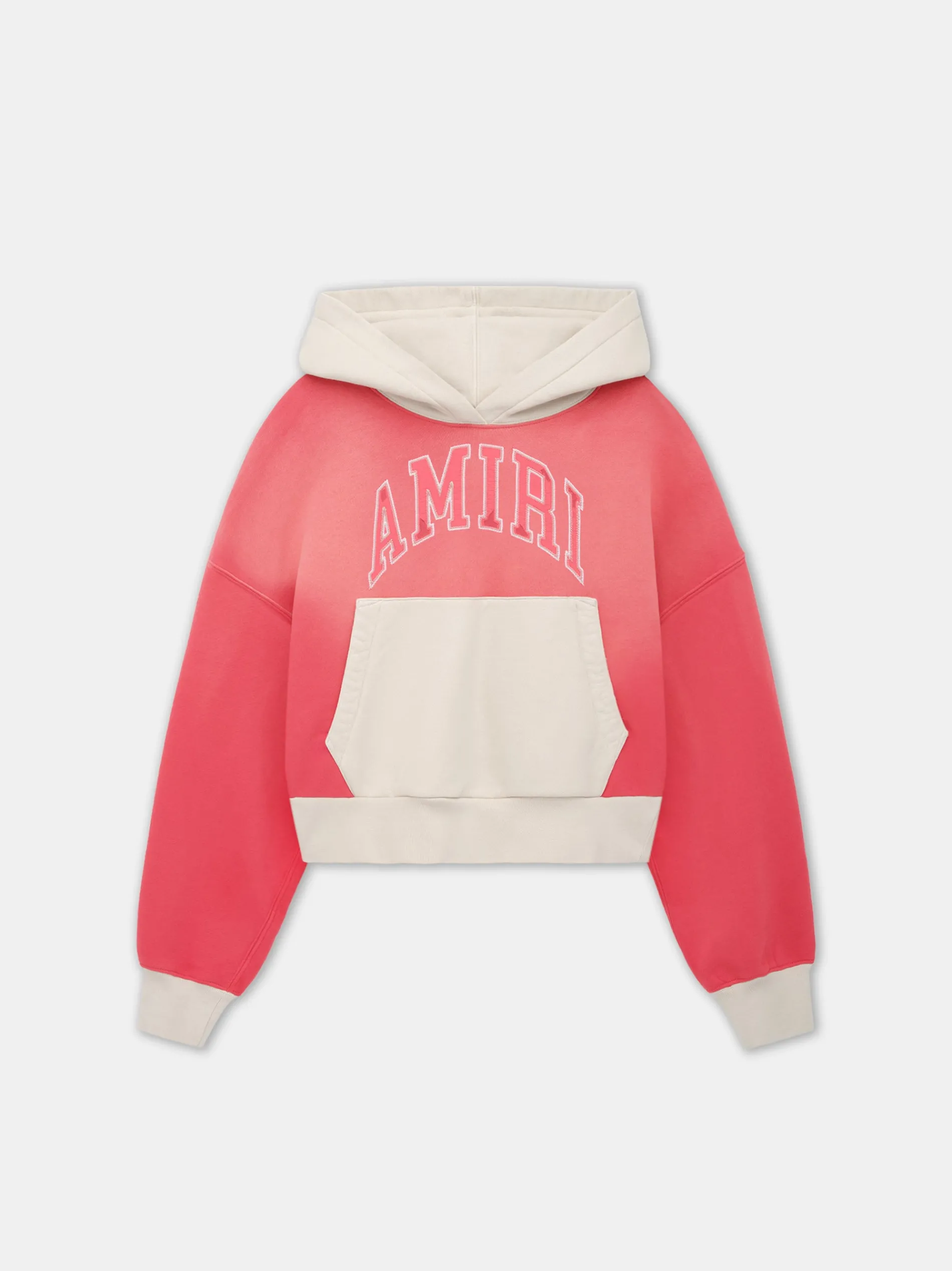 AMIRI Sweatshirts|Jersey<WOMEN'S VINTAGE HOODIE Flamingo Pink