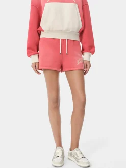 AMIRI Shorts & Sweatpants|Jersey<WOMEN'S VINTAGE SHORT Flamingo Pink