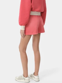AMIRI Shorts & Sweatpants|Jersey<WOMEN'S VINTAGE SHORT Flamingo Pink