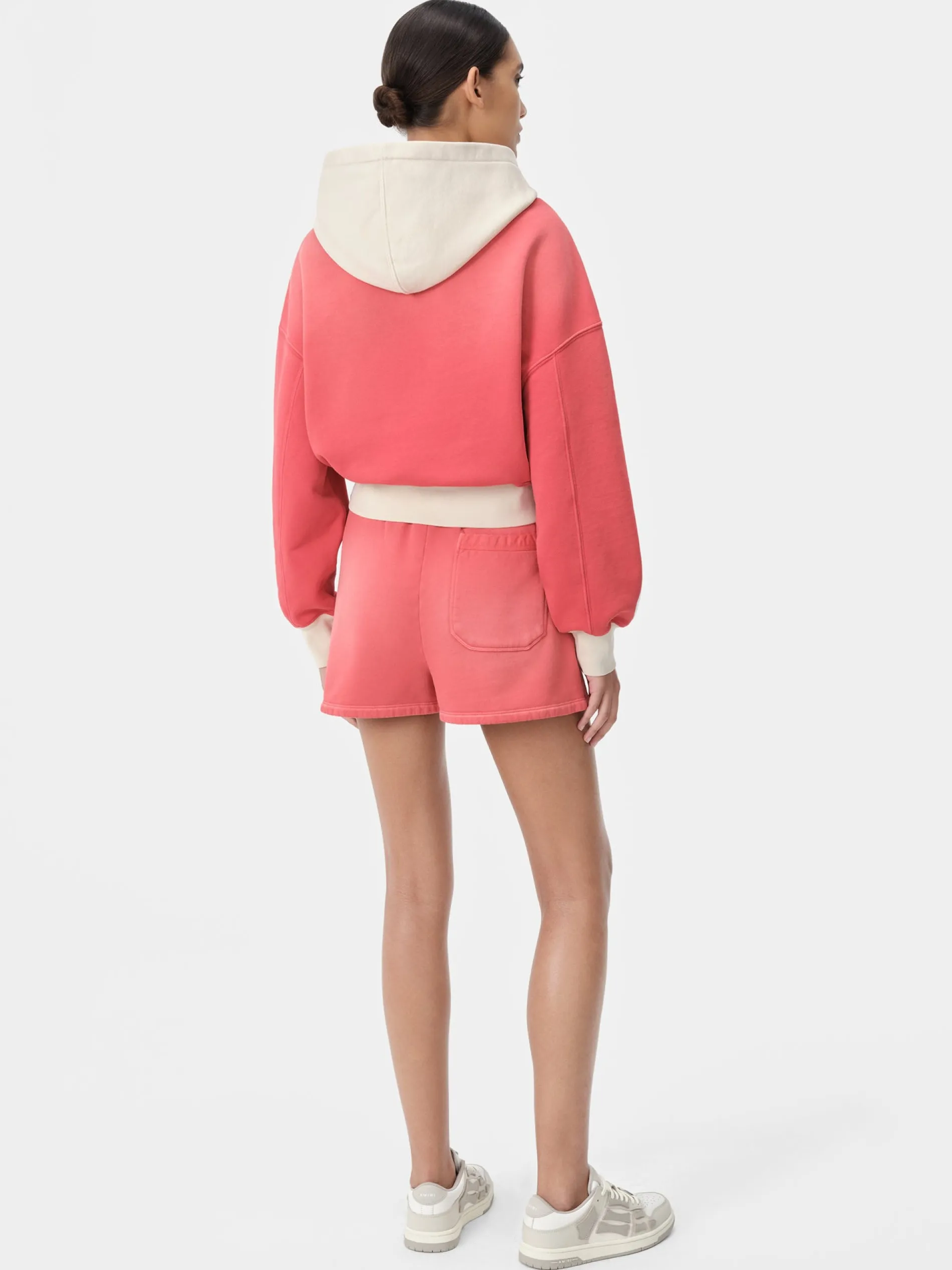 AMIRI Shorts & Sweatpants|Jersey<WOMEN'S VINTAGE SHORT Flamingo Pink