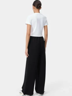 AMIRI Shorts & Sweatpants|Jersey<WOMEN'S ARTS DISTRICT FLARE SWEATPANT BLACK