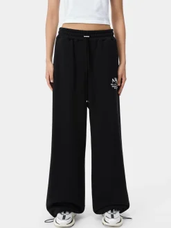 AMIRI Shorts & Sweatpants|Jersey<WOMEN'S ARTS DISTRICT FLARE SWEATPANT BLACK