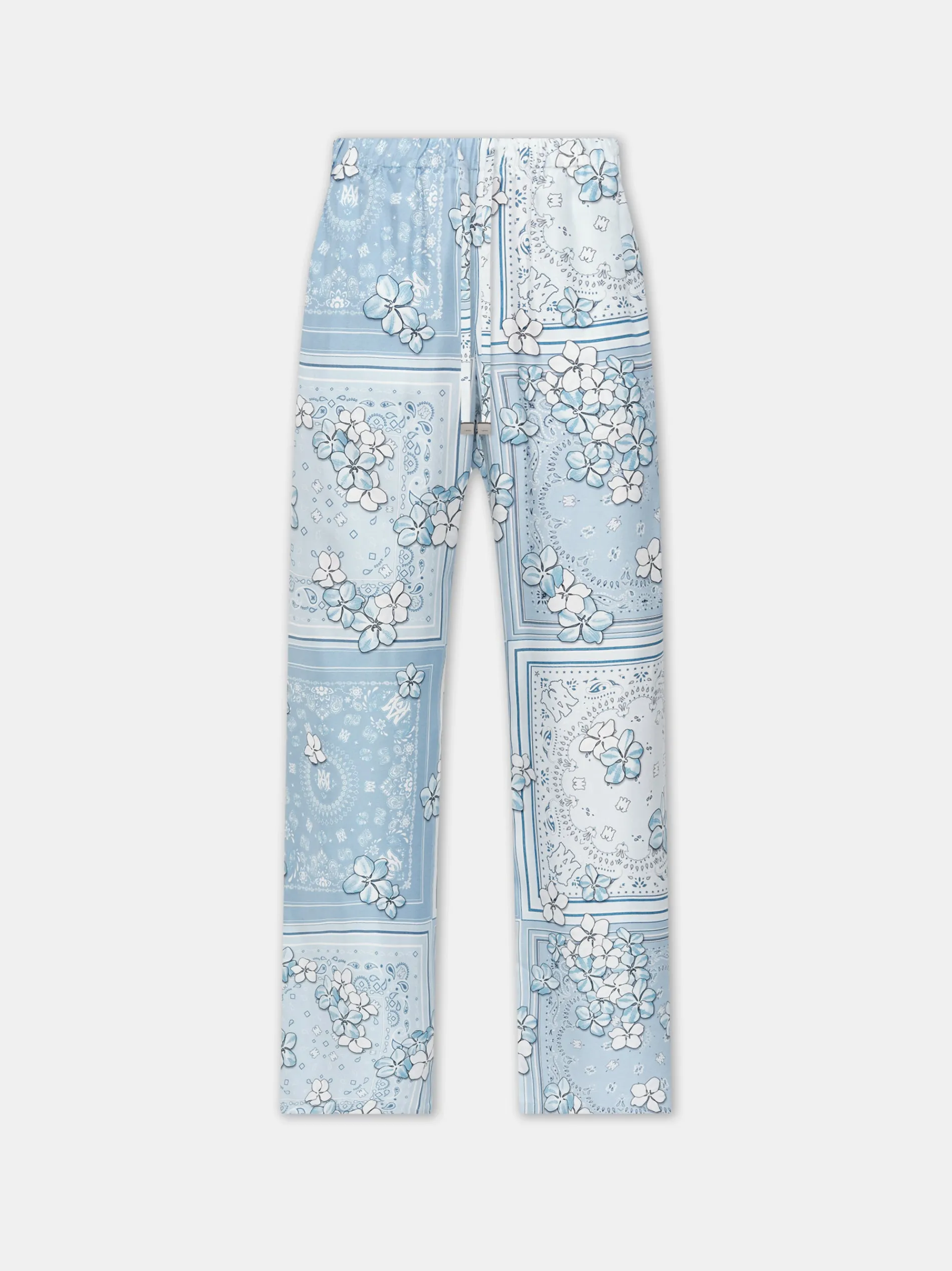 AMIRI Pants<WOMEN'S BANDANA FLORAL PJ PANT Cerulean