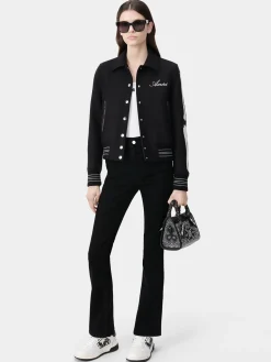 AMIRI Outerwear<WOMEN'S BONES JACKET BLACK