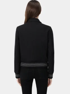 AMIRI Outerwear<WOMEN'S BONES JACKET BLACK