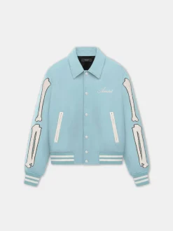 AMIRI Outerwear<WOMEN'S BONES JACKET Harbor Blue