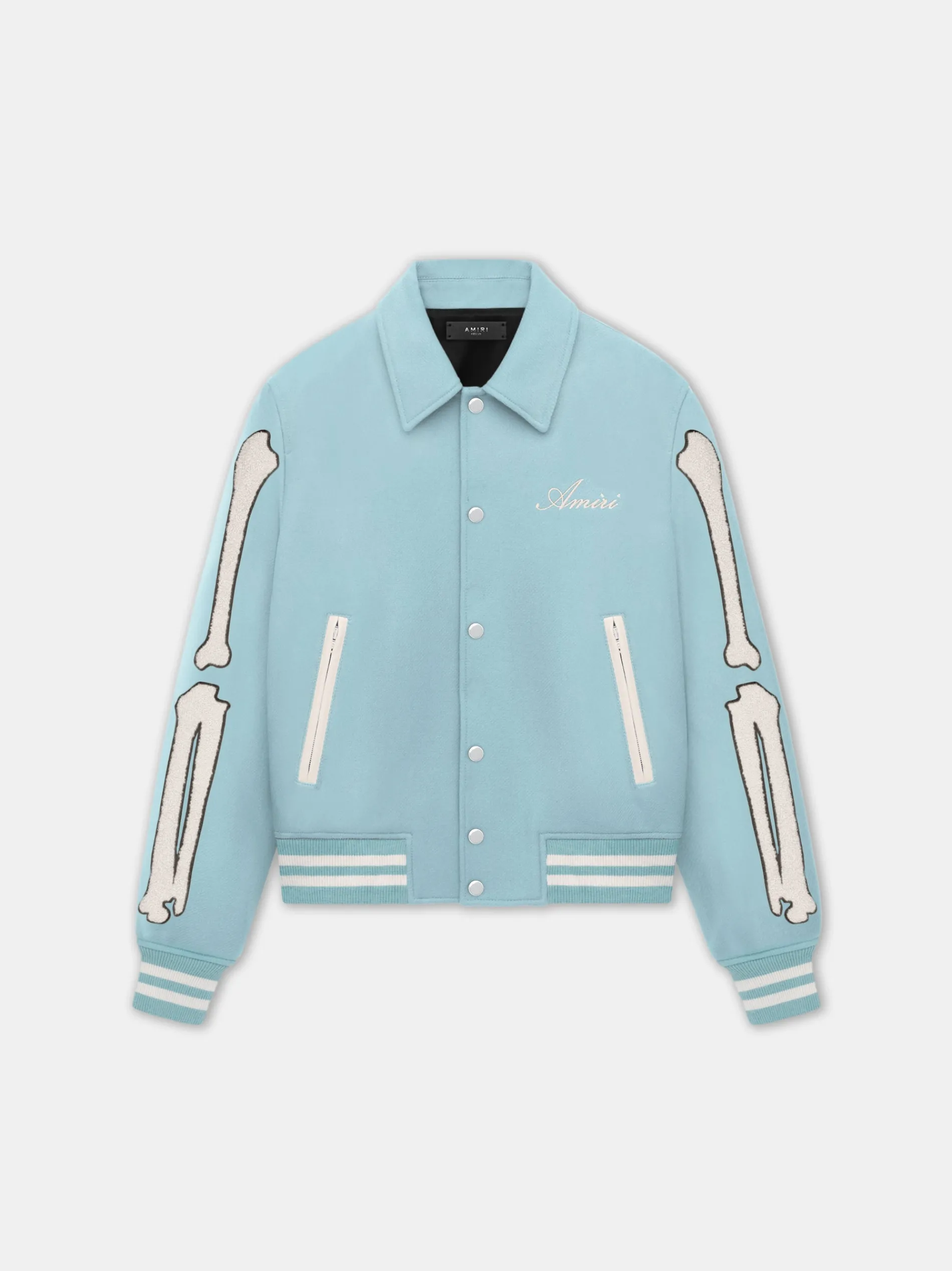 AMIRI Outerwear<WOMEN'S BONES JACKET Harbor Blue