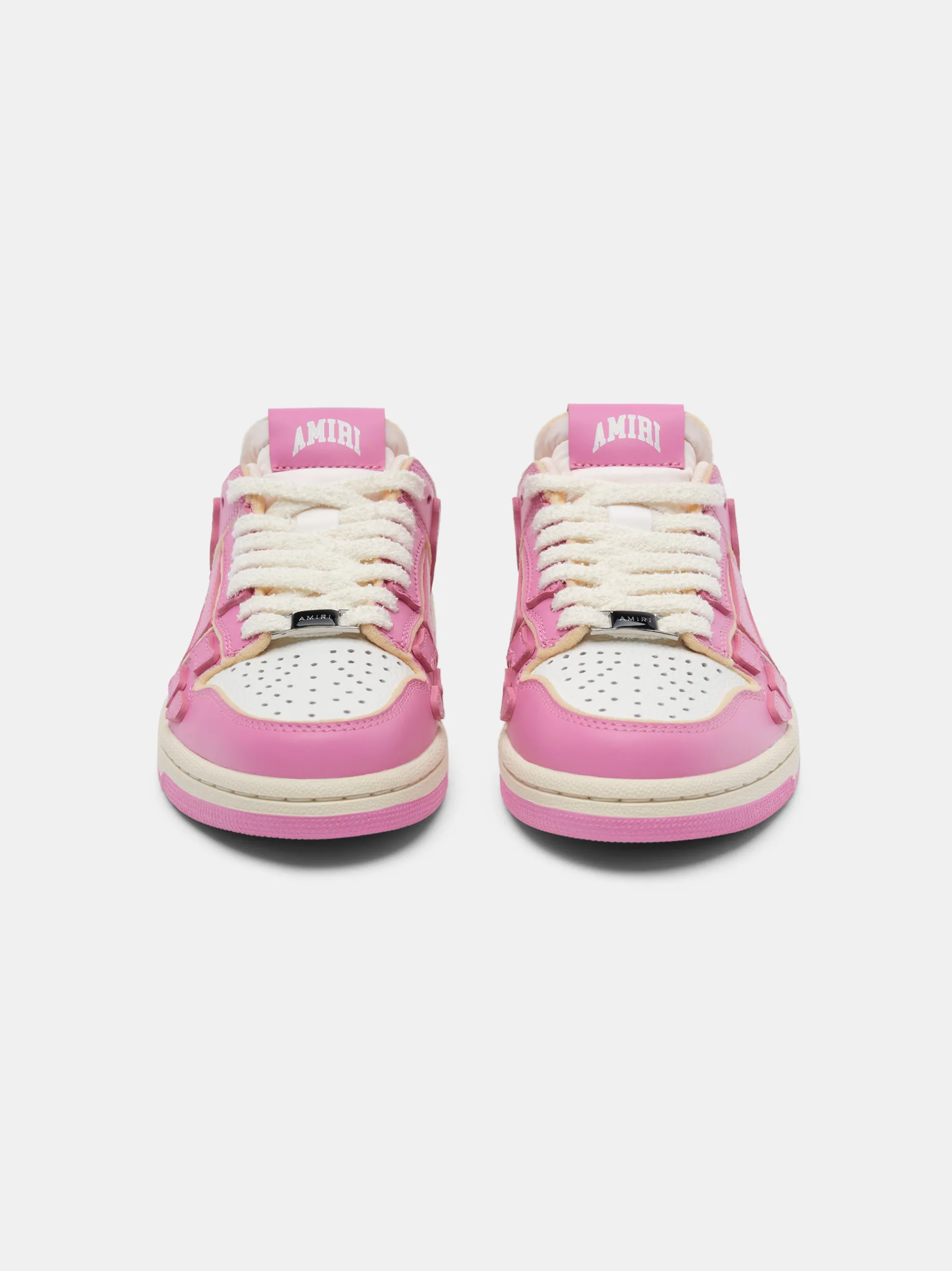 AMIRI Sneakers|Sneakers<WOMEN'S COLLEGIATE SKEL-TOP LOW Fuchsia Pink White