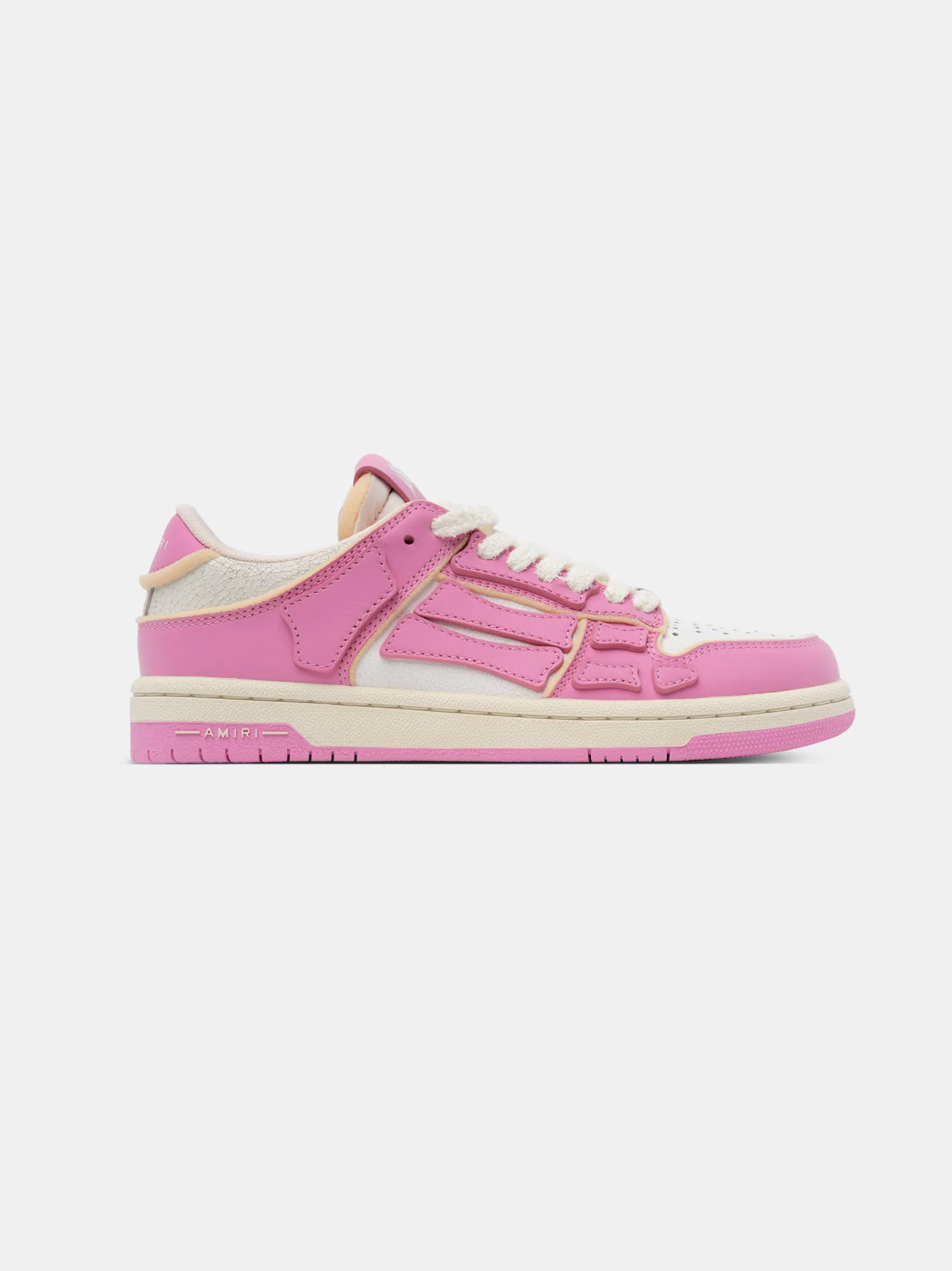 AMIRI Sneakers|Sneakers<WOMEN'S COLLEGIATE SKEL-TOP LOW Fuchsia Pink White