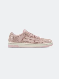 AMIRI Sneakers|Sneakers<WOMEN'S CRYSTAL SKEL-TOP LOW Pink
