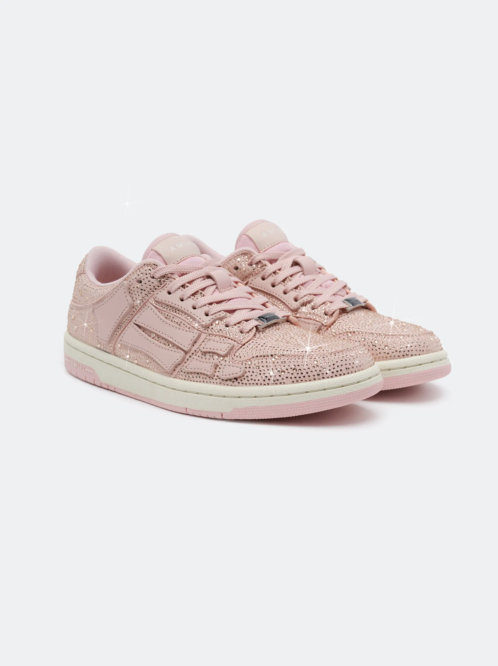 AMIRI Sneakers|Sneakers<WOMEN'S CRYSTAL SKEL-TOP LOW Pink
