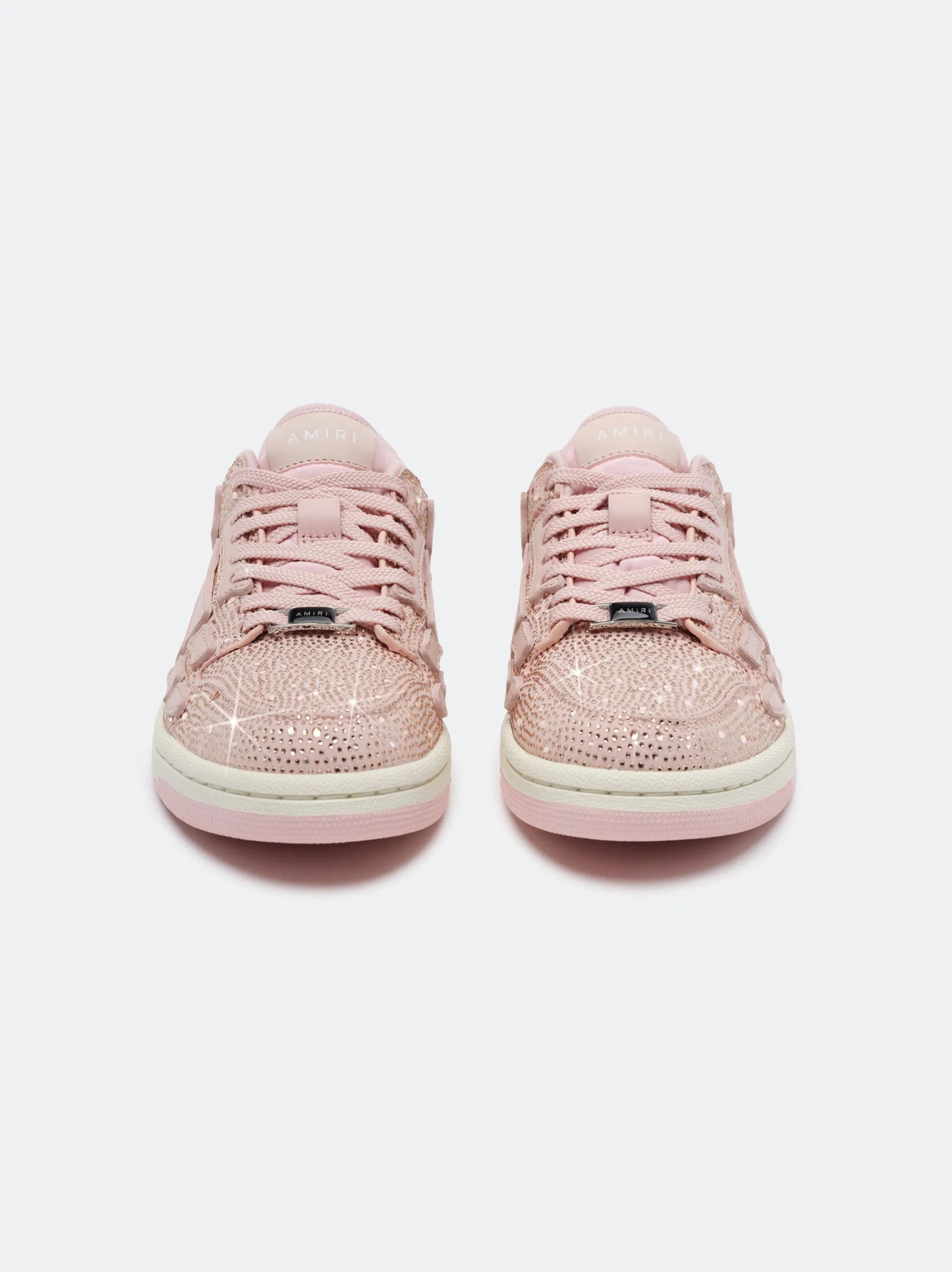 AMIRI Sneakers|Sneakers<WOMEN'S CRYSTAL SKEL-TOP LOW Pink